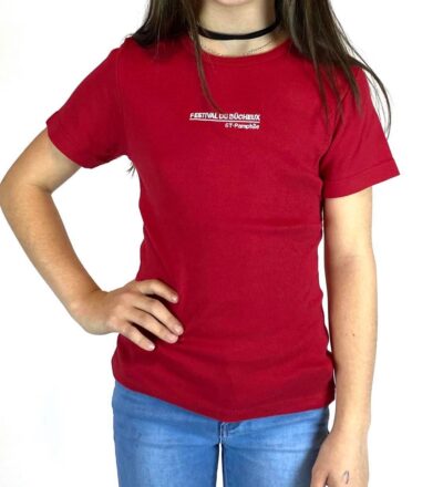 T-shirt enfant rouge 3