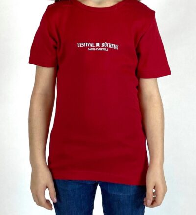 T-shirt enfant rouge 2